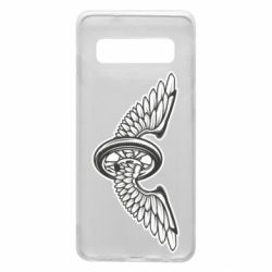 Чехол для Samsung S10 Колесо и крылья - PrintSalon