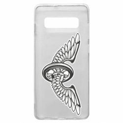 Чехол для Samsung S10+ Колесо и крылья - PrintSalon