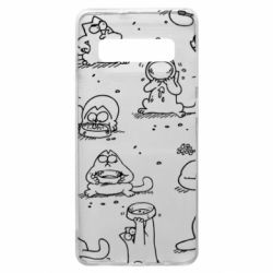 Чохол для Samsung S10+ Кіт Саймона - PrintSalon