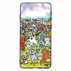 Чохол для Samsung S10 Коти танцюють - PrintSalon
