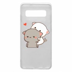 Чехол для Samsung S10 Котики кохання - PrintSalon