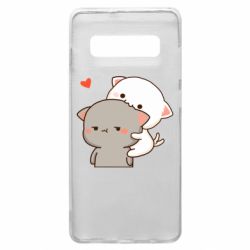 Чехол для Samsung S10+ Котики кохання - PrintSalon