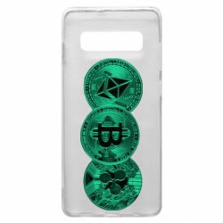 Чехол для Samsung S10+ Криптовалюта - PrintSalon