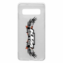 Чехол для Samsung S10 Ktm Ready to Race Wings - PrintSalon