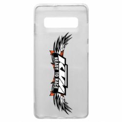 Чехол для Samsung S10+ Ktm Ready to Race Wings - PrintSalon