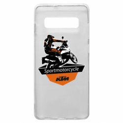 Чехол для Samsung S10+ KTM Sportmotorcycle Art - PrintSalon