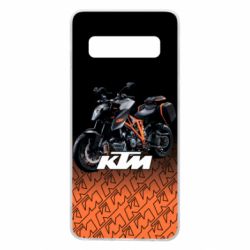 Чехол для Samsung S10 KTM Sportmotorcycle-PrintSalon Чехол для Samsung S10 KTM Sportmotorcycle