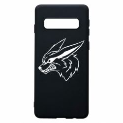 Чехол для Samsung S10 Kurama line art - PrintSalon