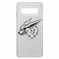 Чехол для Samsung S10+ Kurama line art - PrintSalon