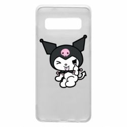 Чехол для Samsung S10 Kuromi hello kitty - PrintSalon