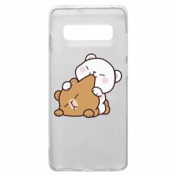 Чехол для Samsung S10+ Кусь мишки - PrintSalon