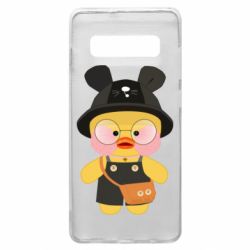 Чехол для Samsung S10+ Лалафанфан в панаме - PrintSalon