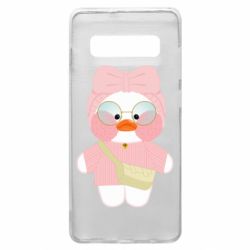 Чехол для Samsung S10+ Лалафанфан в свитере - PrintSalon
