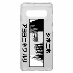 Чехол для Samsung S10+ Levi's Eyes-PrintSalon Чехол для Samsung S10+ Levi's Eyes