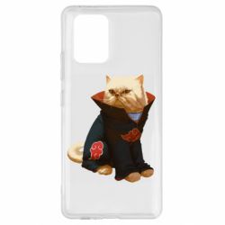 Чехол для Samsung S10 Lite Akatsuki angry cat - PrintSalon
