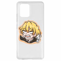 Чехол для Samsung S10 Lite Angry Zenitsu Agatsuma - PrintSalon