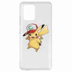 Чехол для Samsung S10 Lite Ash's hat Pikachu - PrintSalon