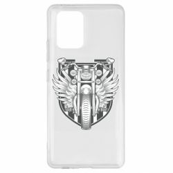 Чехол для Samsung S10 Lite Bike Shield Art - PrintSalon