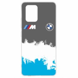Чехол для Samsung S10 Lite BMW logo and gray background - PrintSalon