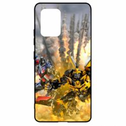 Чохол для Samsung S10 Lite Bumblebee and Optimus Prime - PrintSalon