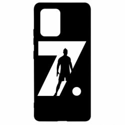 Чехол для Samsung S10 Lite Cristiano Ronaldo Silhouette Art - PrintSalon
