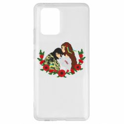 Чохол для Samsung S10 Lite Дівчина цілує солдата - PrintSalon