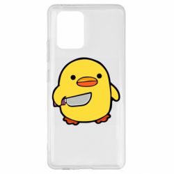 Чохол для Samsung S10 Lite Duckling With A Knife - PrintSalon