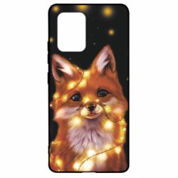 Чохол для Samsung S10 Lite Fox And Christmas Lights - PrintSalon