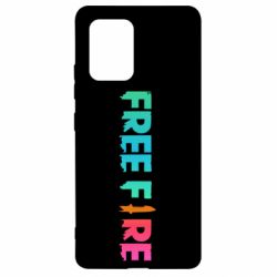 Чехол для Samsung S10 Lite Free fire gradient logo - PrintSalon