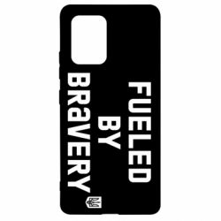 Чехол для Samsung S10 Lite Fueled by bravery - PrintSalon
