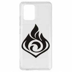 Чехол для Samsung S10 Lite Genshin Impact Pyro - PrintSalon