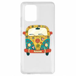 Чехол для Samsung S10 Lite Hippie bus - PrintSalon