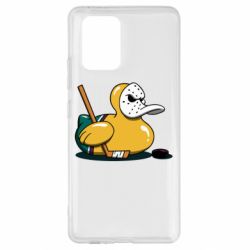 Чехол для Samsung S10 Lite Hockey duck - PrintSalon