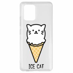 Чехол для Samsung S10 Lite Ice Cat - PrintSalon