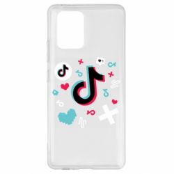 Чехол для Samsung S10 Lite Icons TIK TOK - PrintSalon