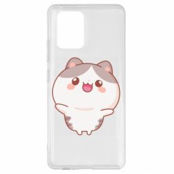 Чехол для Samsung S10 Lite Котик обнимает тебя - PrintSalon