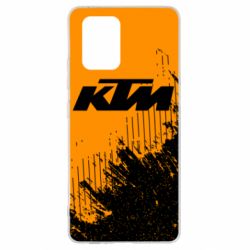 Чехол для Samsung S10 Lite KTM and grunge background - PrintSalon