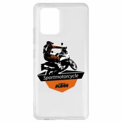 Чехол для Samsung S10 Lite KTM Sportmotorcycle Art - PrintSalon