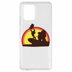 Чохол для Samsung S10 Lite Lion king silhouette - PrintSalon