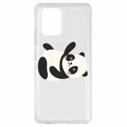 Чехол для Samsung S10 Lite Little panda - PrintSalon