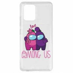 Чехол для Samsung S10 Lite Love is Among Us - PrintSalon