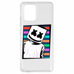 Чехол для Samsung S10 Lite Marshmello Colorful Portrait - PrintSalon