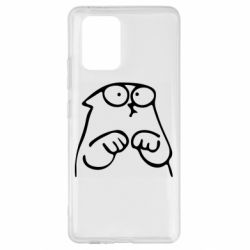 Чехол для Samsung S10 Lite Милый Кот Саймона - PrintSalon