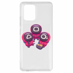 Чехол для Samsung S10 Lite Милые солдаты из игры в кальмара - PrintSalon