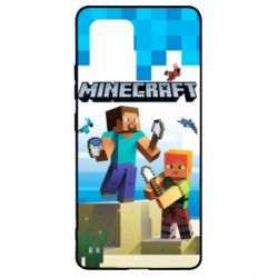 Чехол для Samsung S10 Lite Minecraft summer - PrintSalon