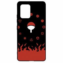 Чехол для Samsung S10 Lite Naruto Sasuke Uchiha Sharingan - PrintSalon