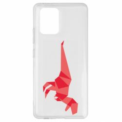 Чехол для Samsung S10 Lite Origami dinosaur - PrintSalon