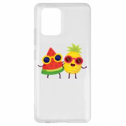 Чехол для Samsung S10 Lite Pineapple with watermelon - PrintSalon