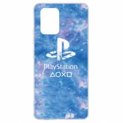 Чохол для Samsung S10 Lite Playstation on tai dai background - PrintSalon