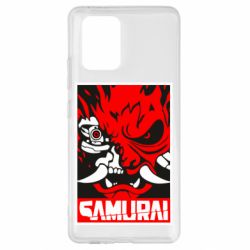 Чехол для Samsung S10 Lite Poster samurai Cyberpunk - PrintSalon